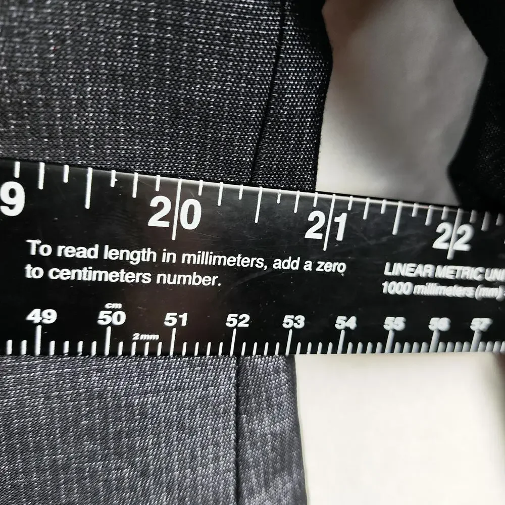 Blackberrys Suit Jacket Mens 42 Gray Check 2 Button Formal Blazer Business